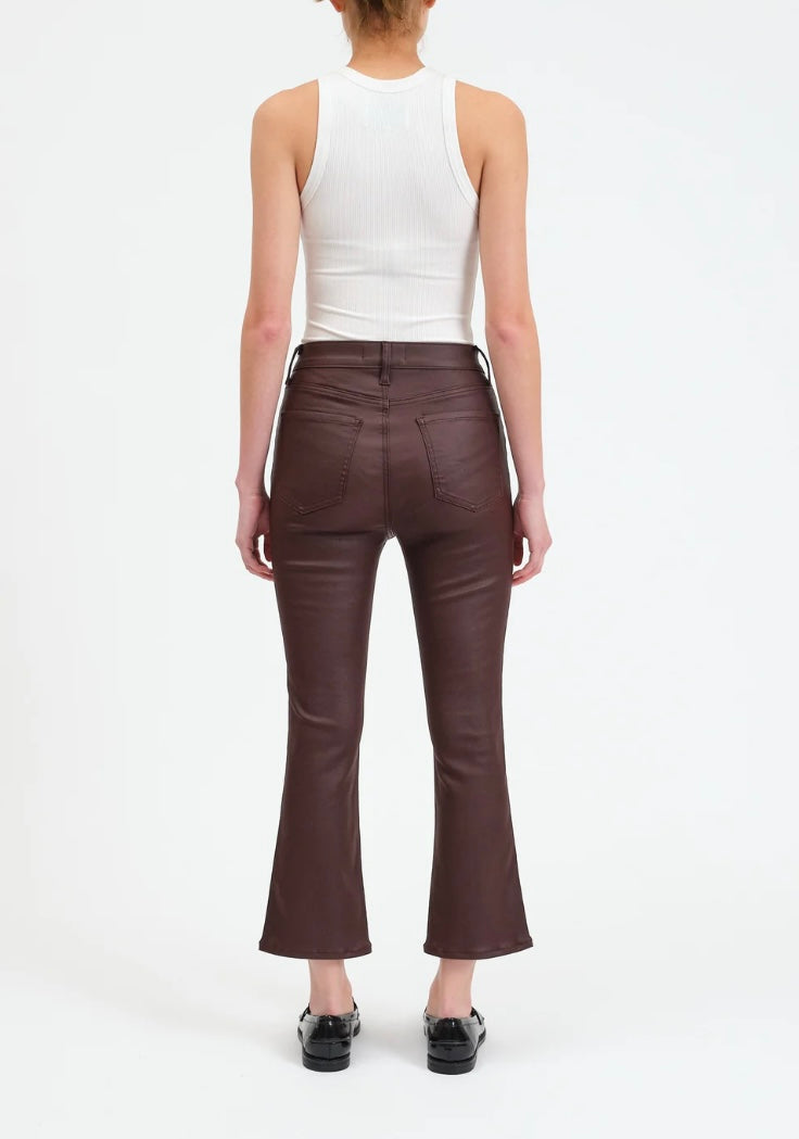 Shy Girl Jean In Coated Malbec