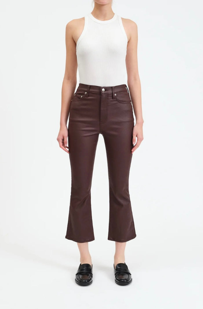 Shy Girl Jean In Coated Malbec