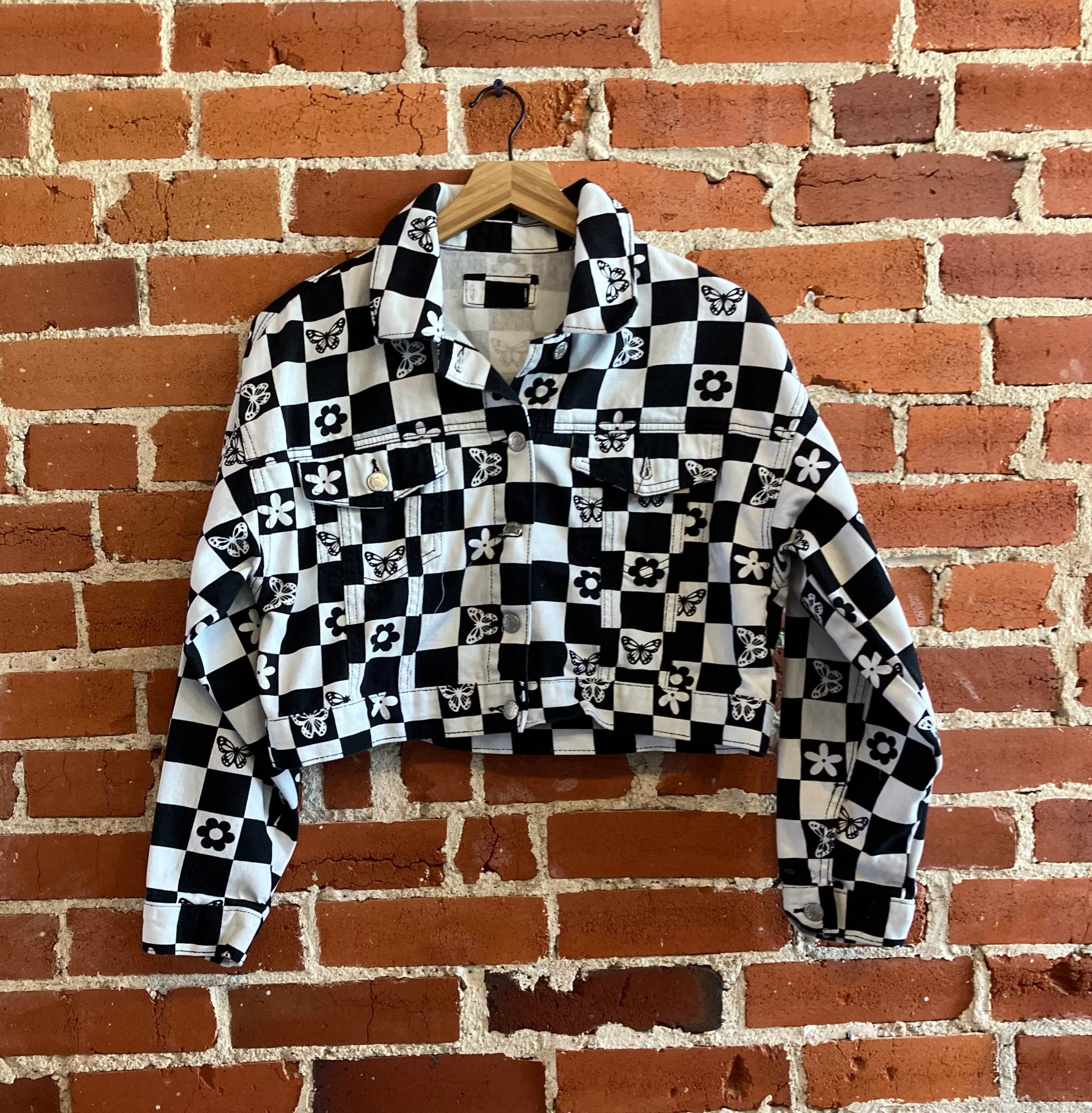 
  
  Upcycled faux Chanel Jacket
  
