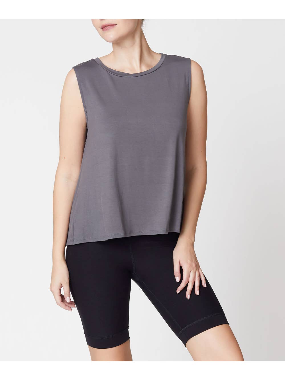 Bamboo Sleeveless Muscle Tank