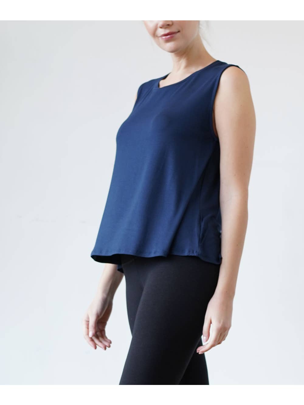 Bamboo Sleeveless Muscle Tank
