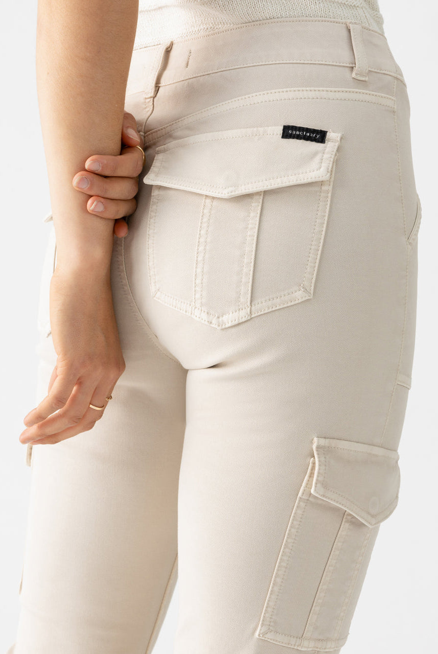 Hayden Slim Cargo pants pumice stone