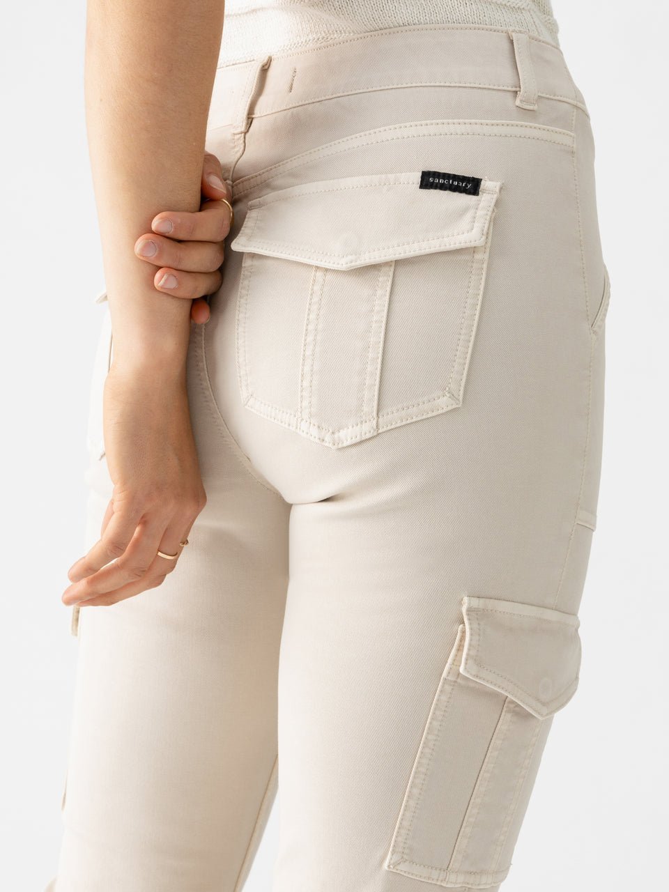 Hayden Slim Cargo pants pumice stone