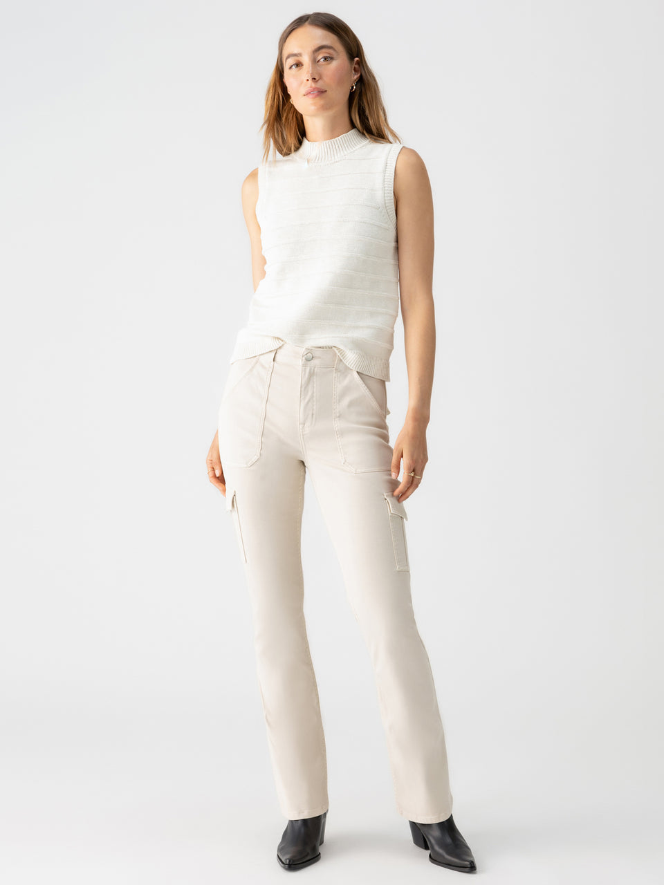 Hayden Slim Cargo pants pumice stone