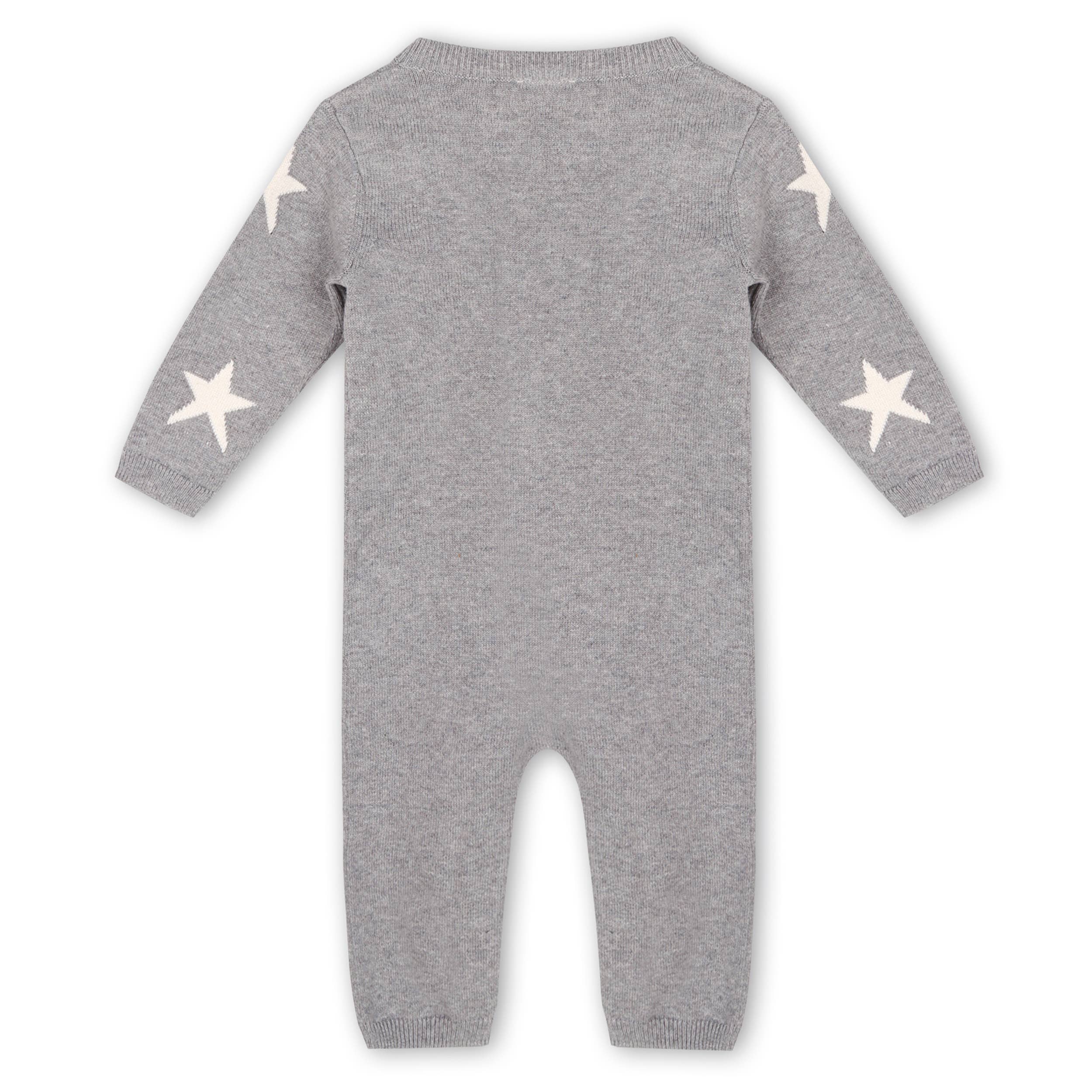 
  
  Star Jacquard Baby Sweater Knit Jumpsuit (Organic Cotton)
  
