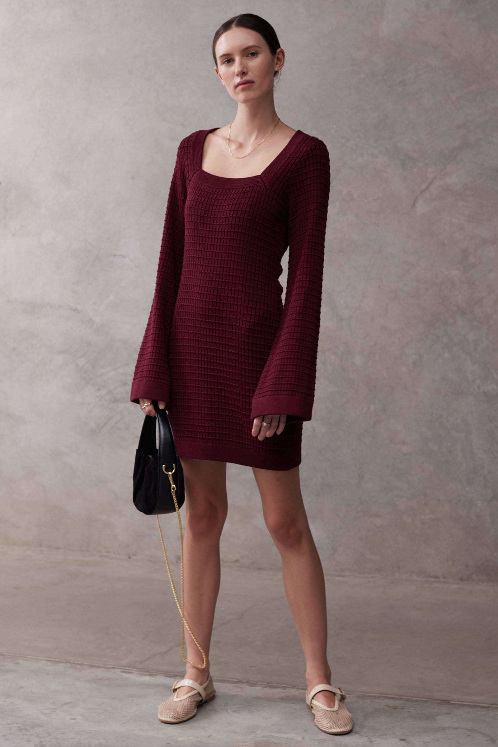 
  
  Carmen Knit Dress
  
