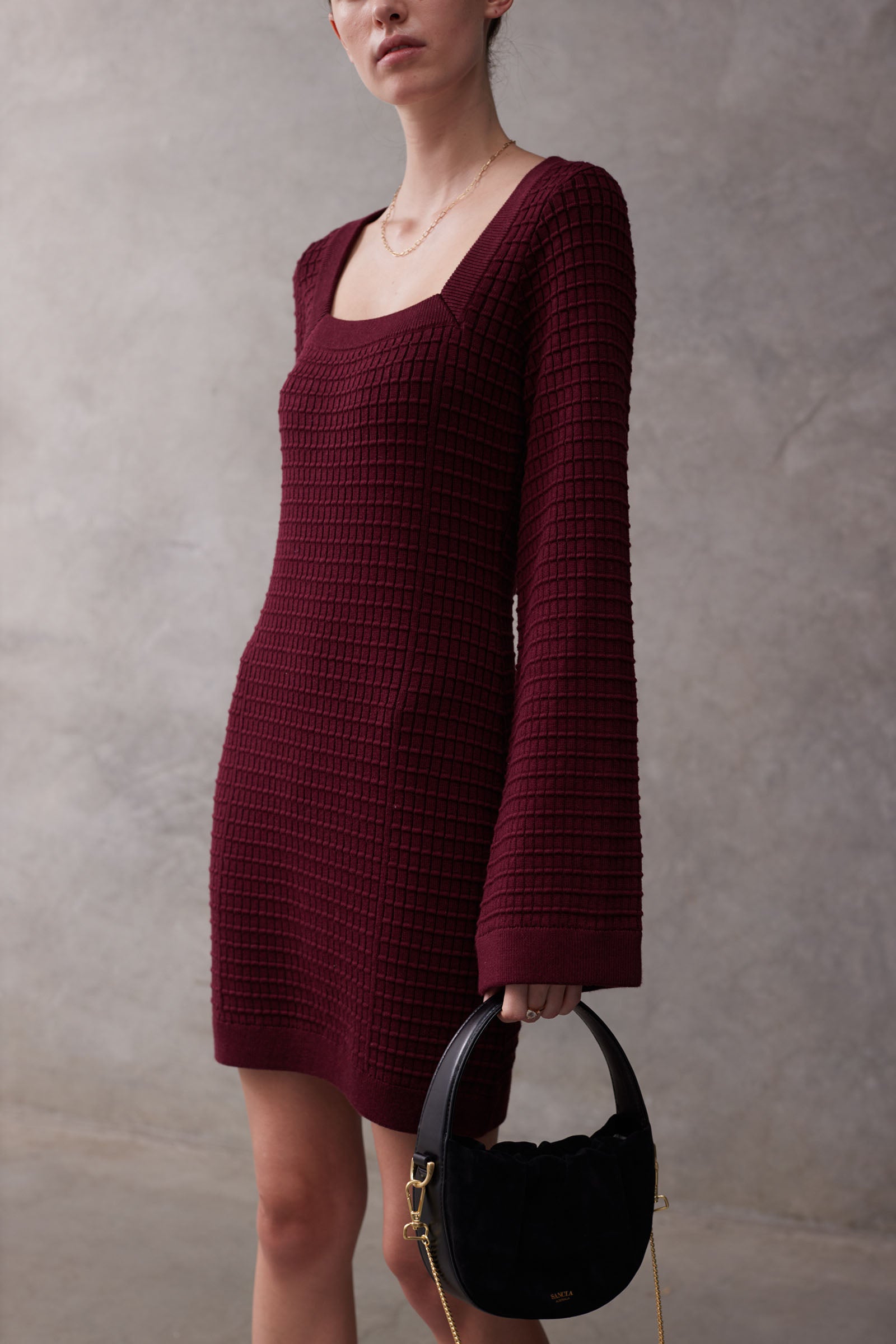 
  
  Carmen Knit Dress
  
