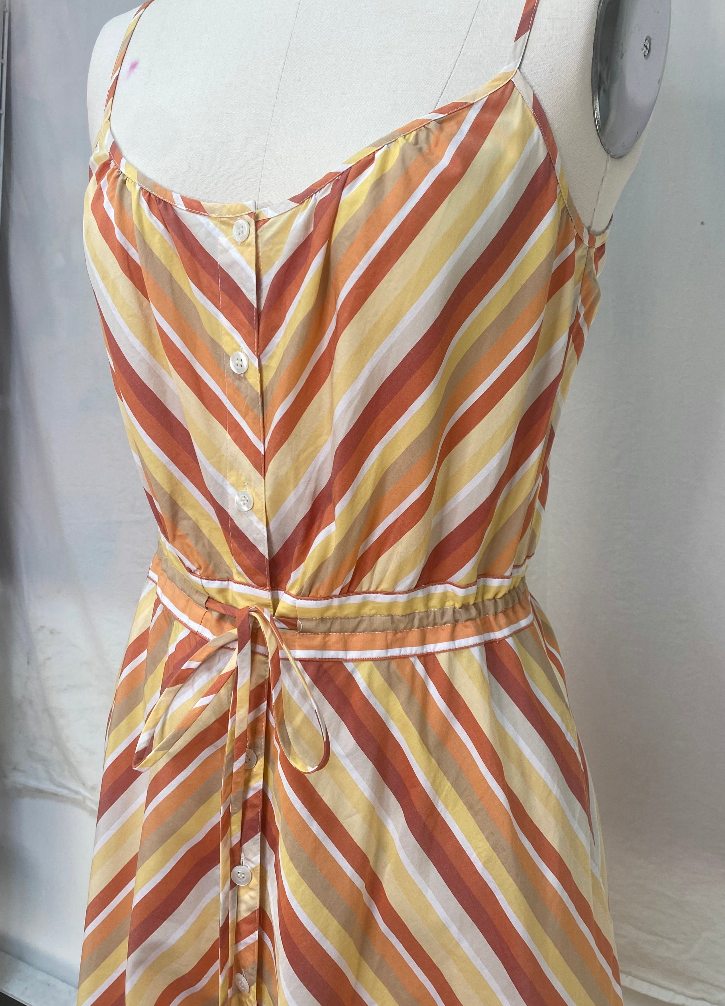 
  
  Loft striped sundress
  
