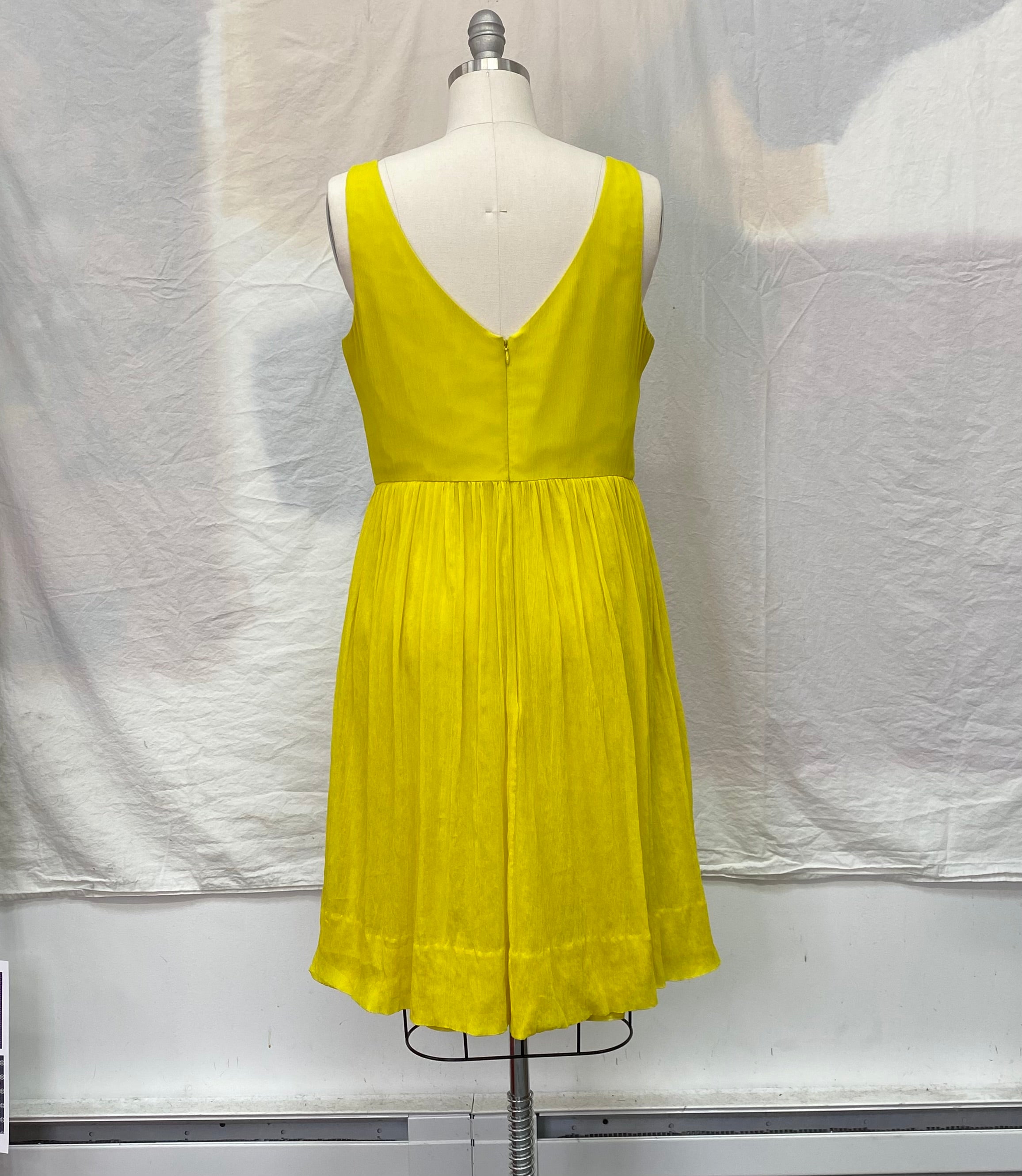 
  
  J Crew citron silk dress
  
