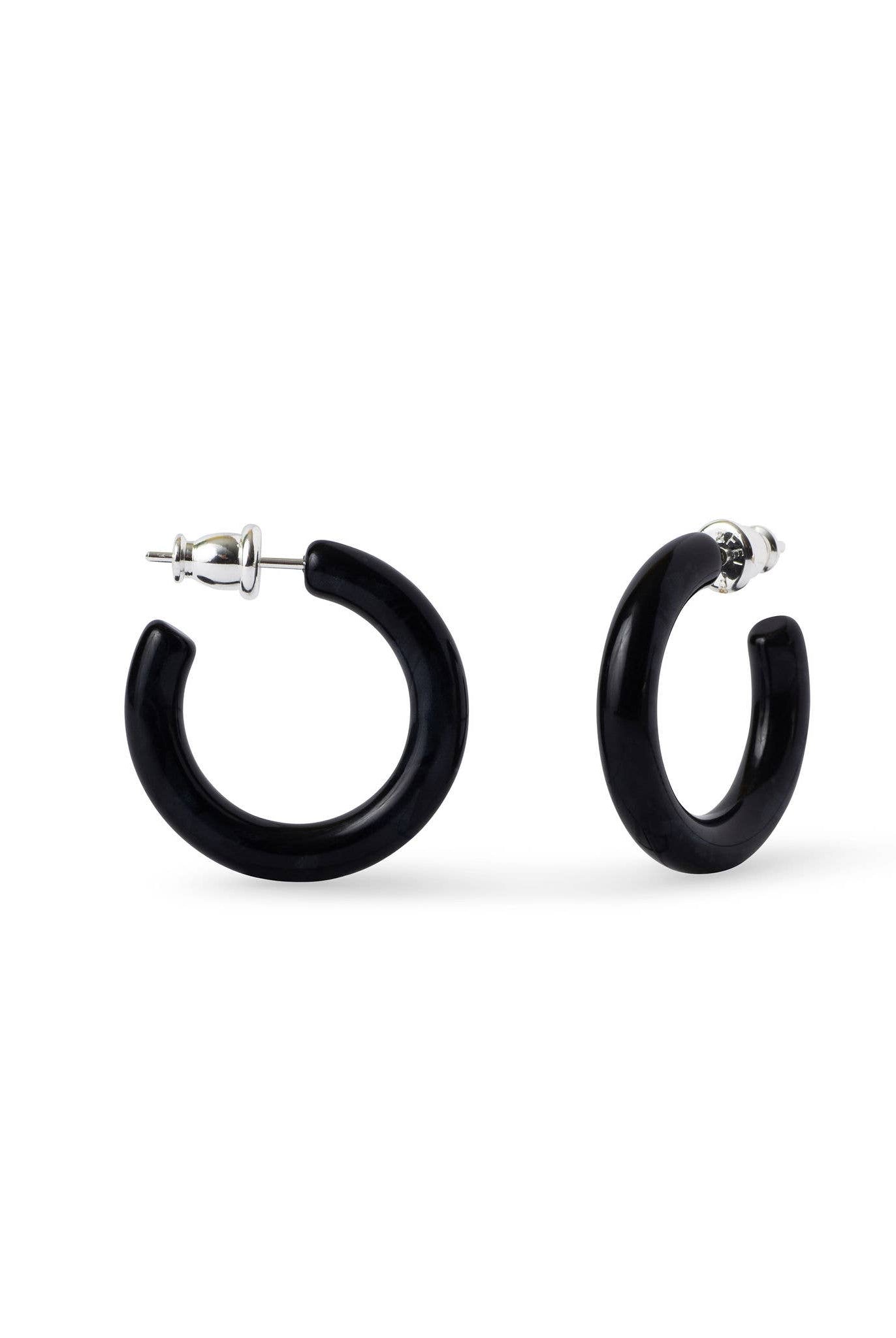 
  
  Small Acetate Hoop Earrings
  
