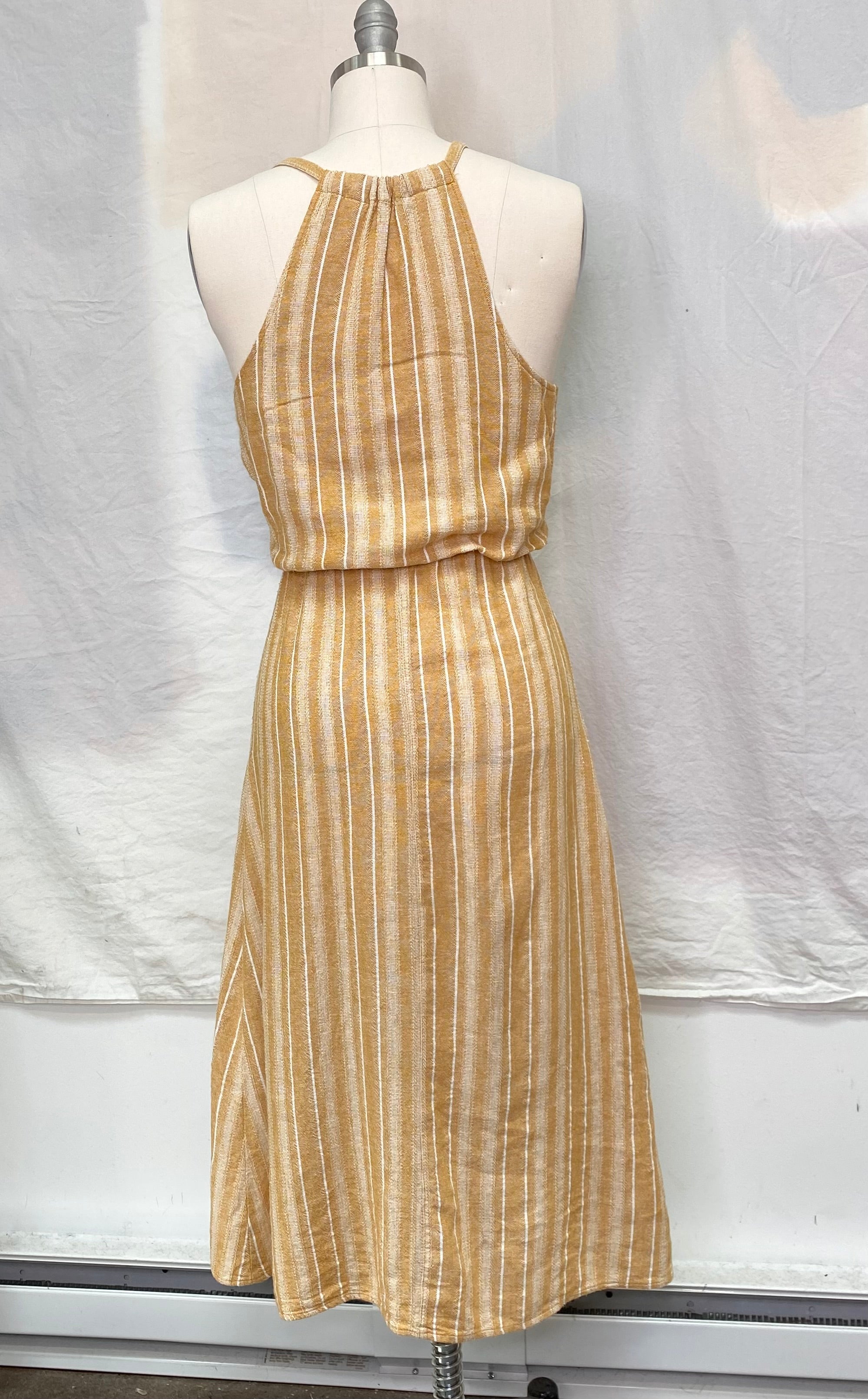 
  
  Indigo Rein yellow stripe dress
  
