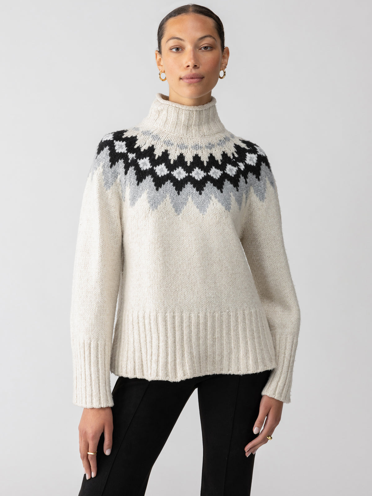 
  
  Fair Isle Ultra Soft Sweater
  
