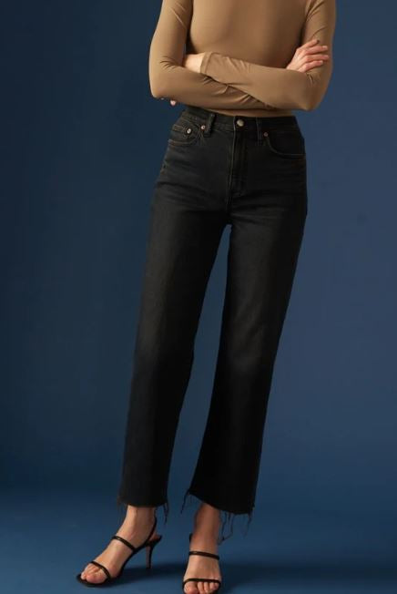 
  
  Pleaser Wide Ankle Jeans
  
