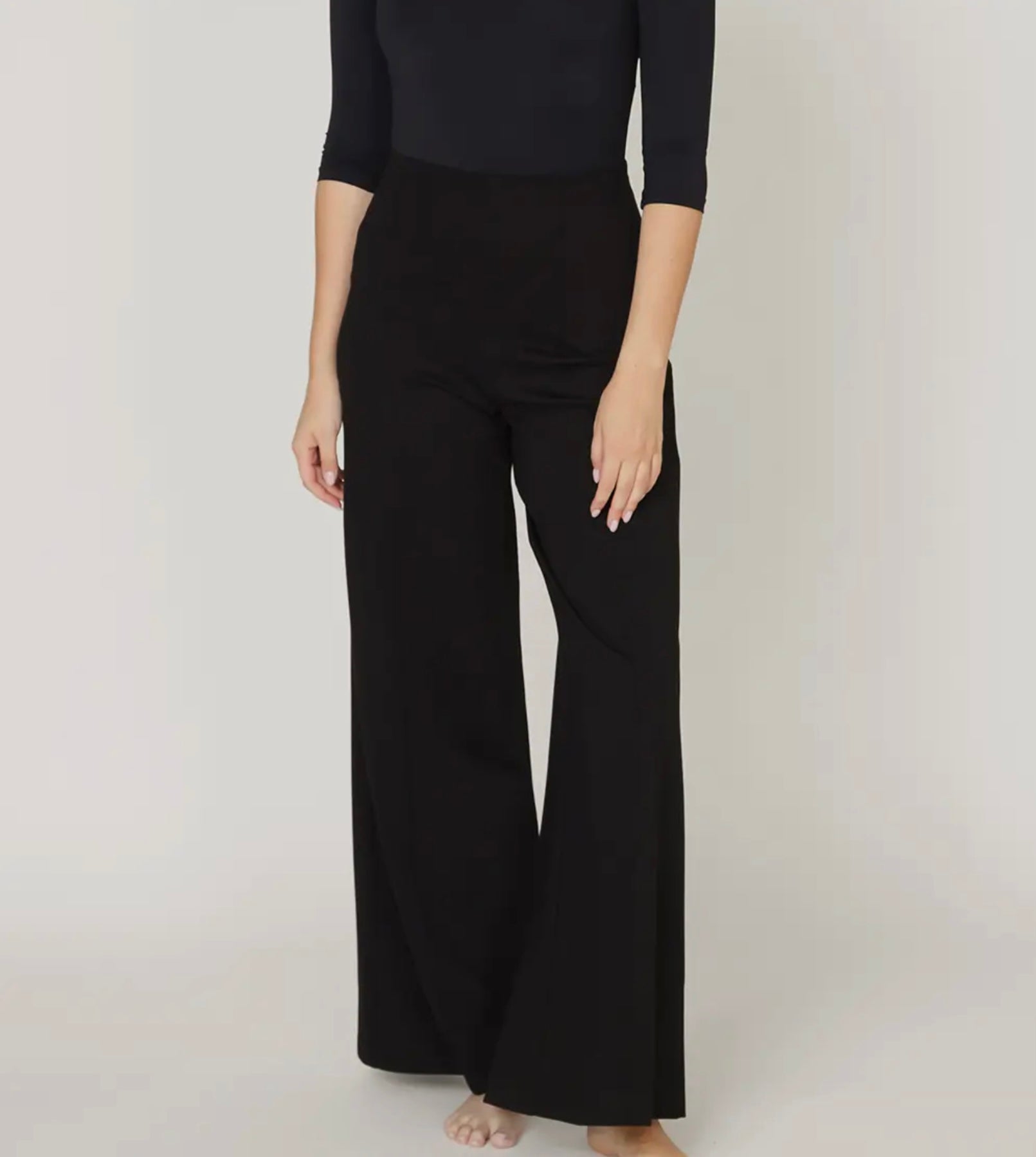 
  
  Ponte Wide Leg Pant
  
