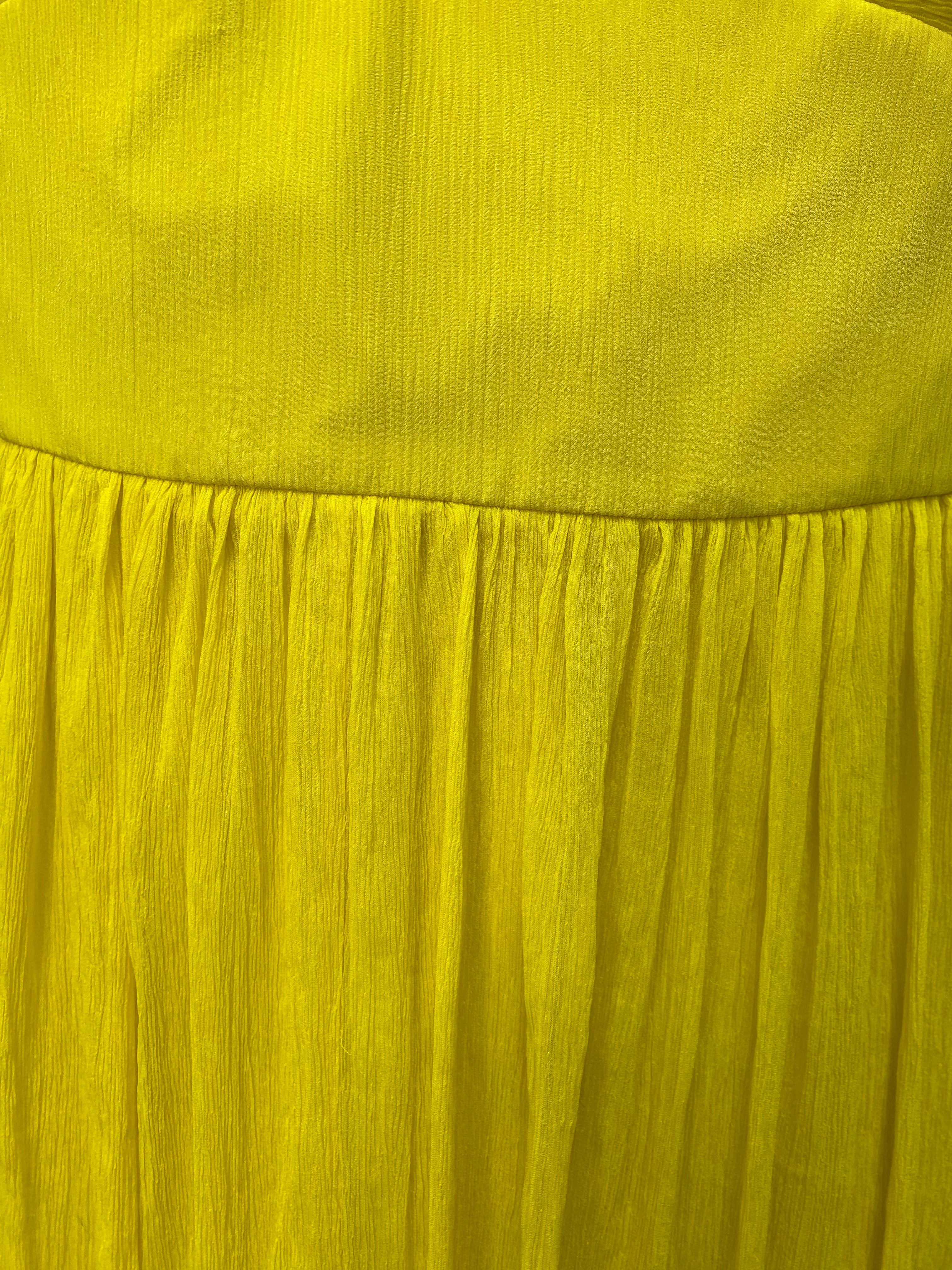 
  
  J Crew citron silk dress
  
