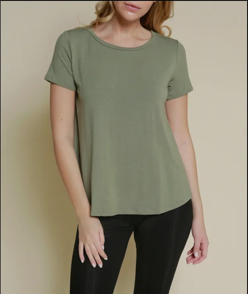 
  
  Bamboo Relaxed Tee
  
