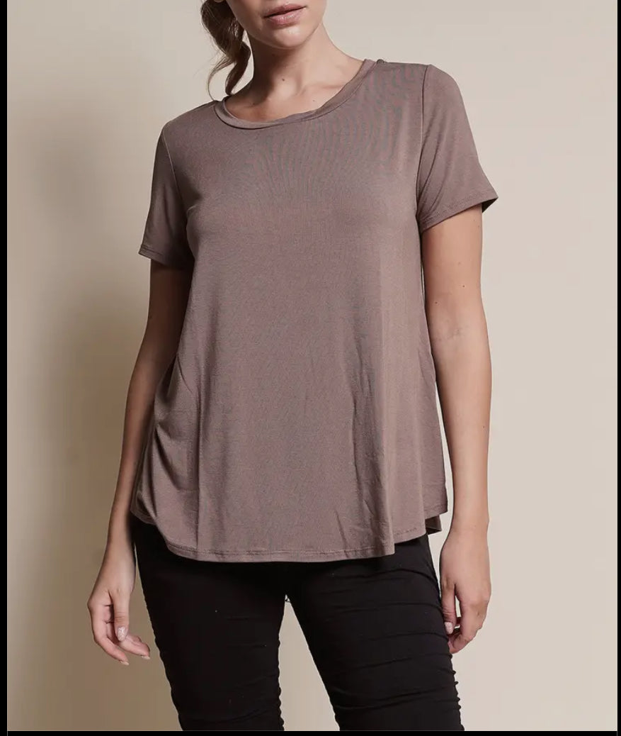 
  
  Bamboo Relaxed Tee
  
