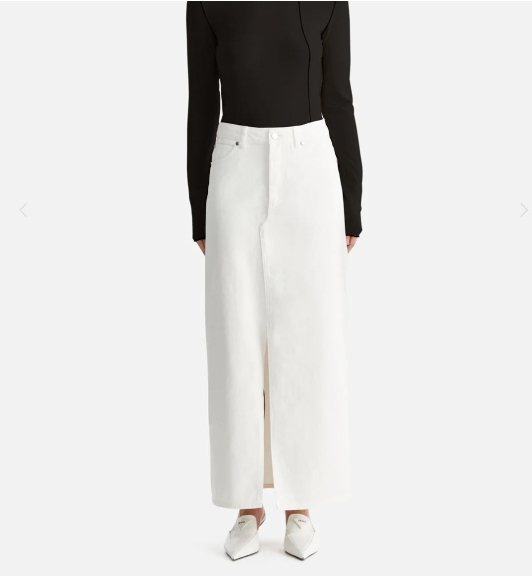 
  
  Hatty Denim Maxi Skirt
  
