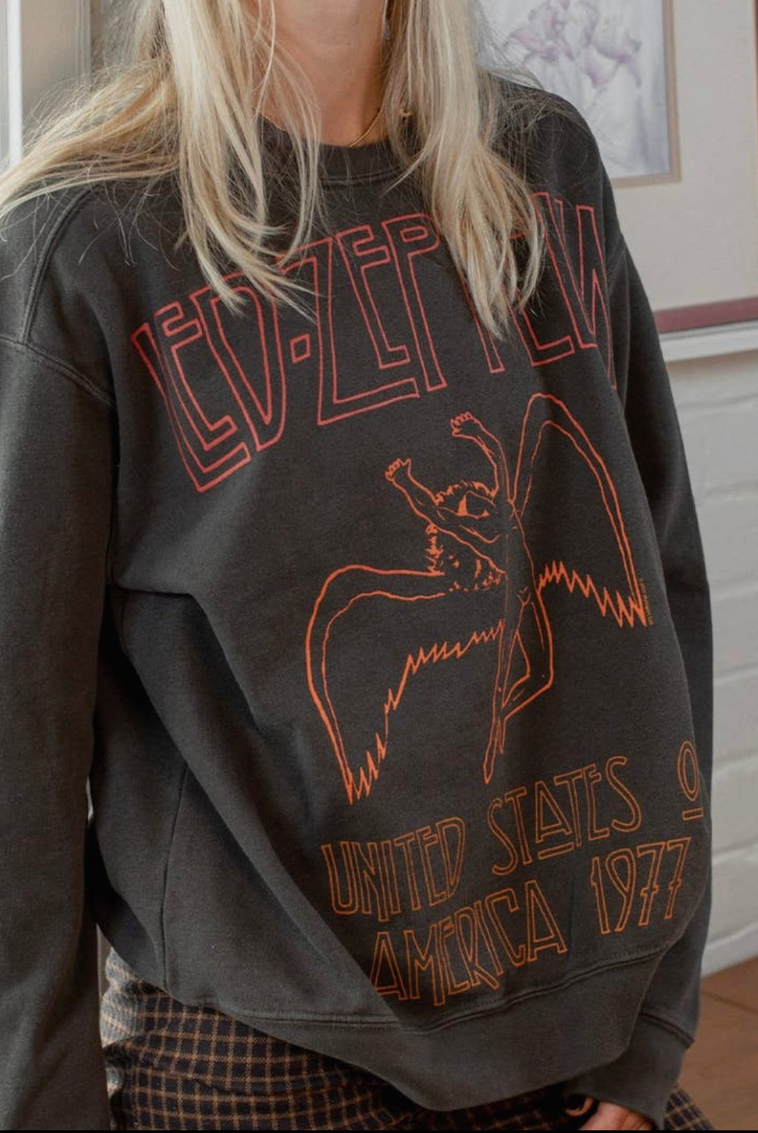 
  
  People of Leisure Led Zeppelin USA Sweatshirt
  
