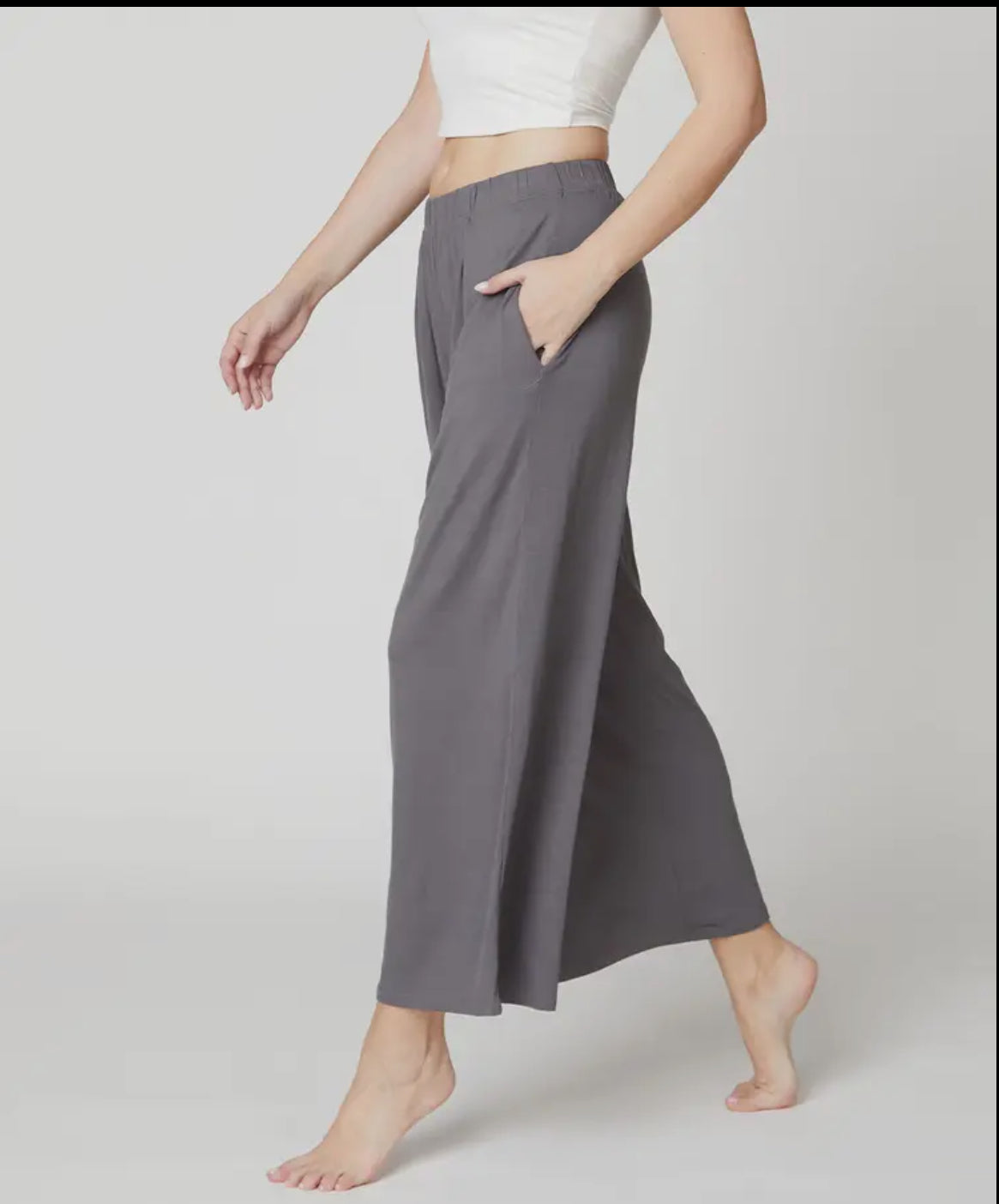 
  
  Bamboo Wide Pants
  
