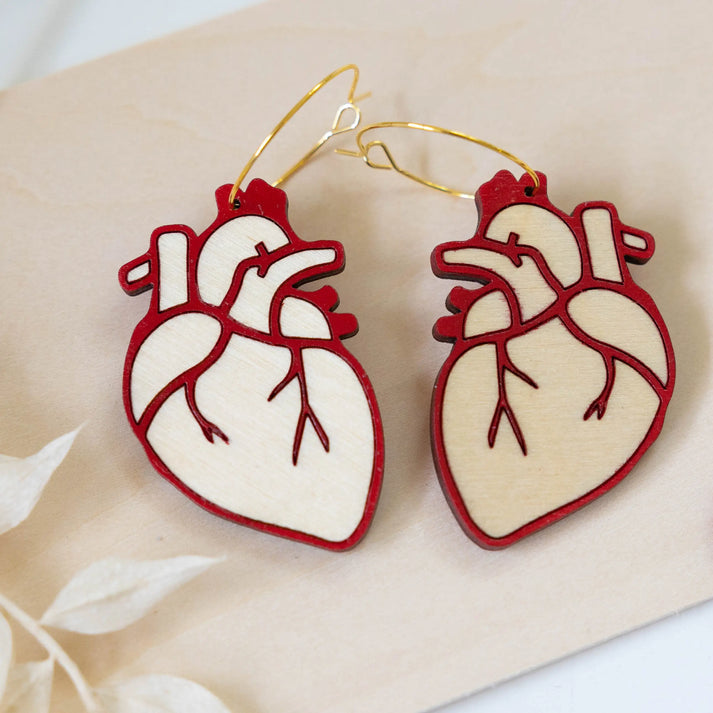
  
  Anatomical Hearts Earrings
  
