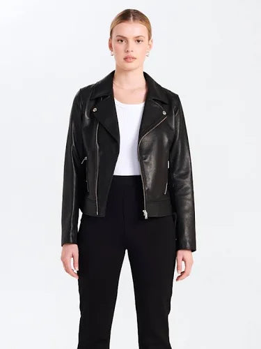 
  
  Essential Biker Jacket Textured
  
