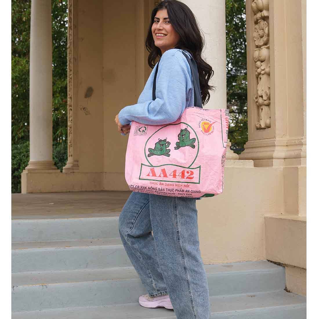 
  
  Pink  Shopping Tote - Recycled
  
