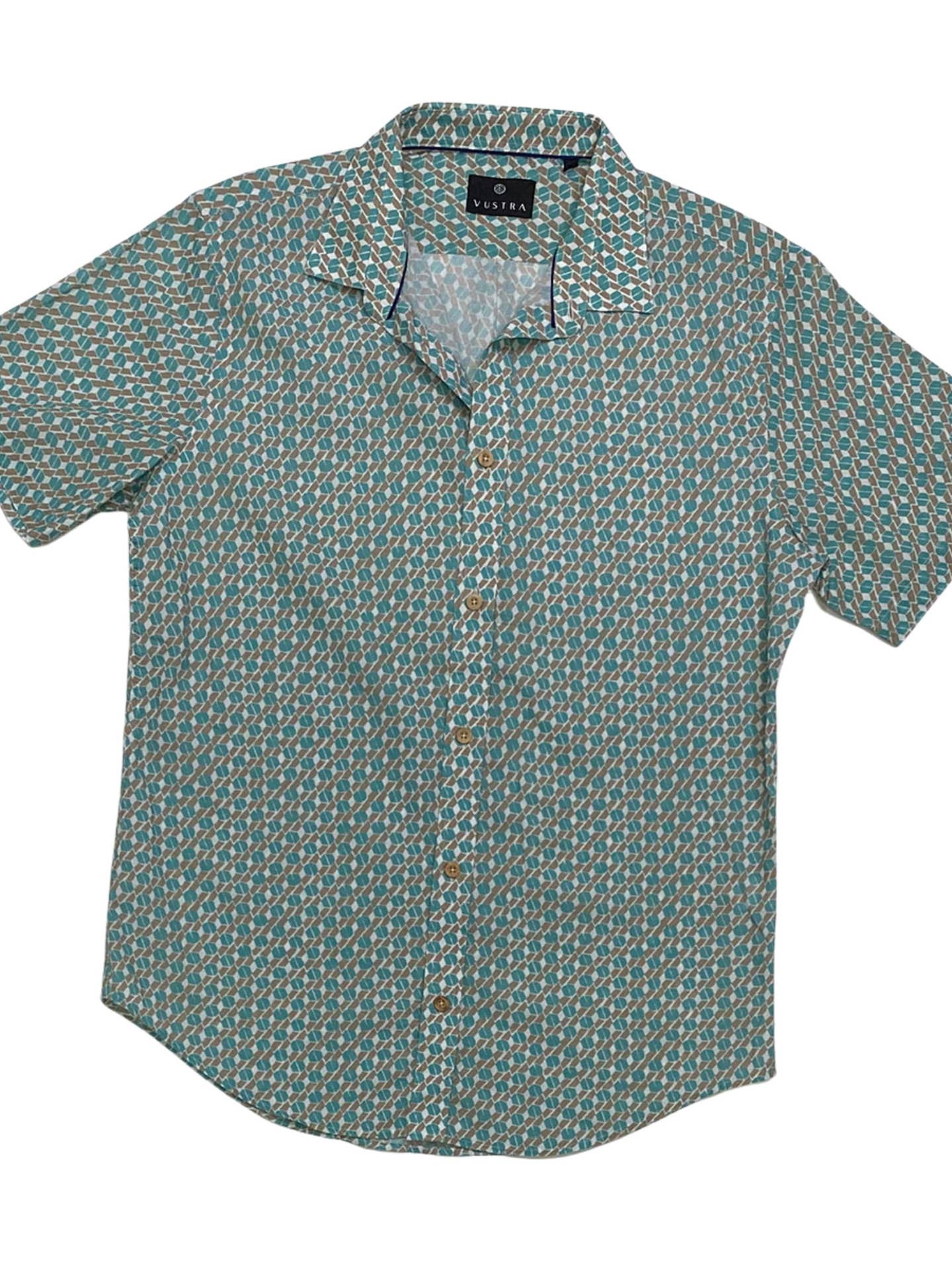 
  
  Rio Tiles Men’s Button Down Shirt
  
