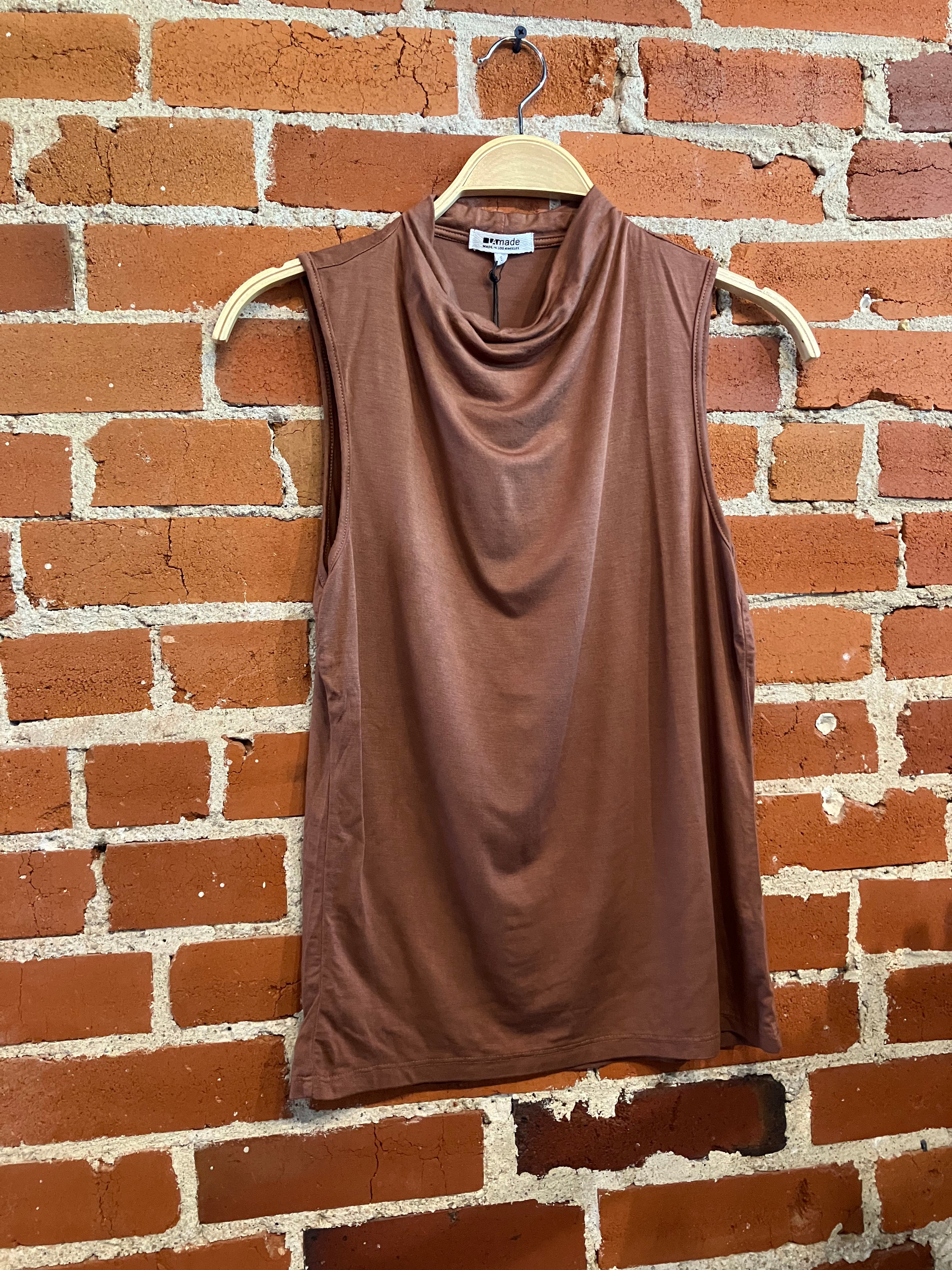 
  
  Sydney Cowl Neck Tee
  
