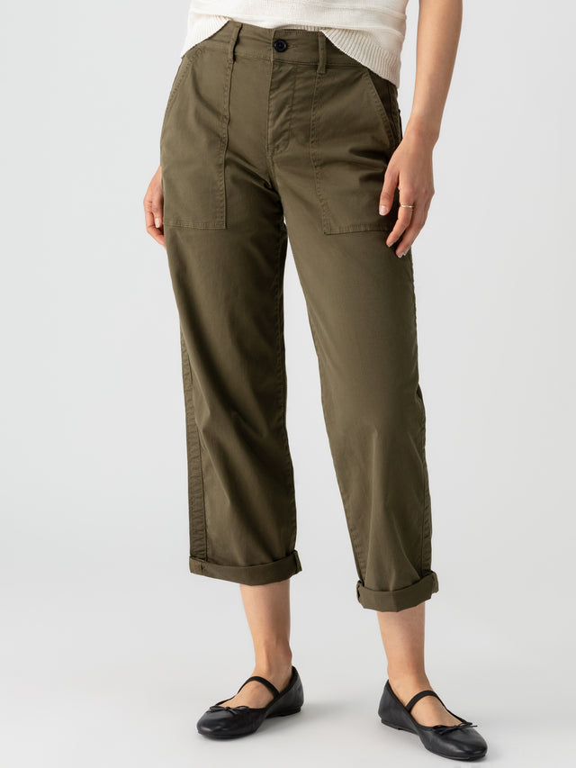 
  
  Cruiser Chino in burnt olive oil
  
