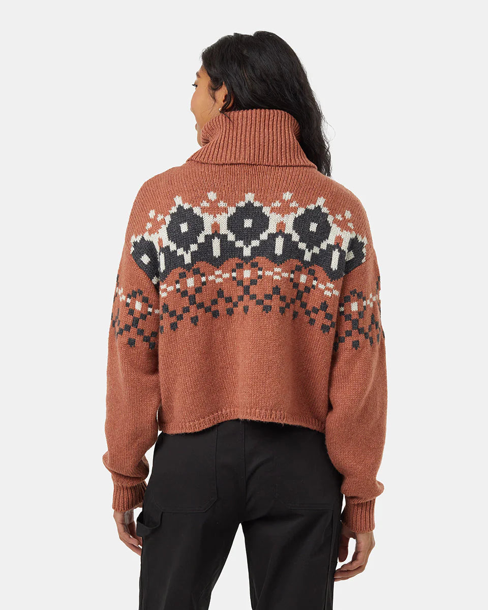 
  
  Highline Intarsia Sweater
  
