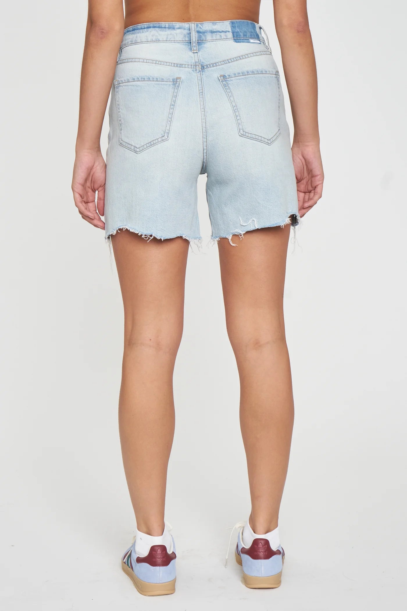 
  
  Sundaze High Waist Cutoff Shorts
  
