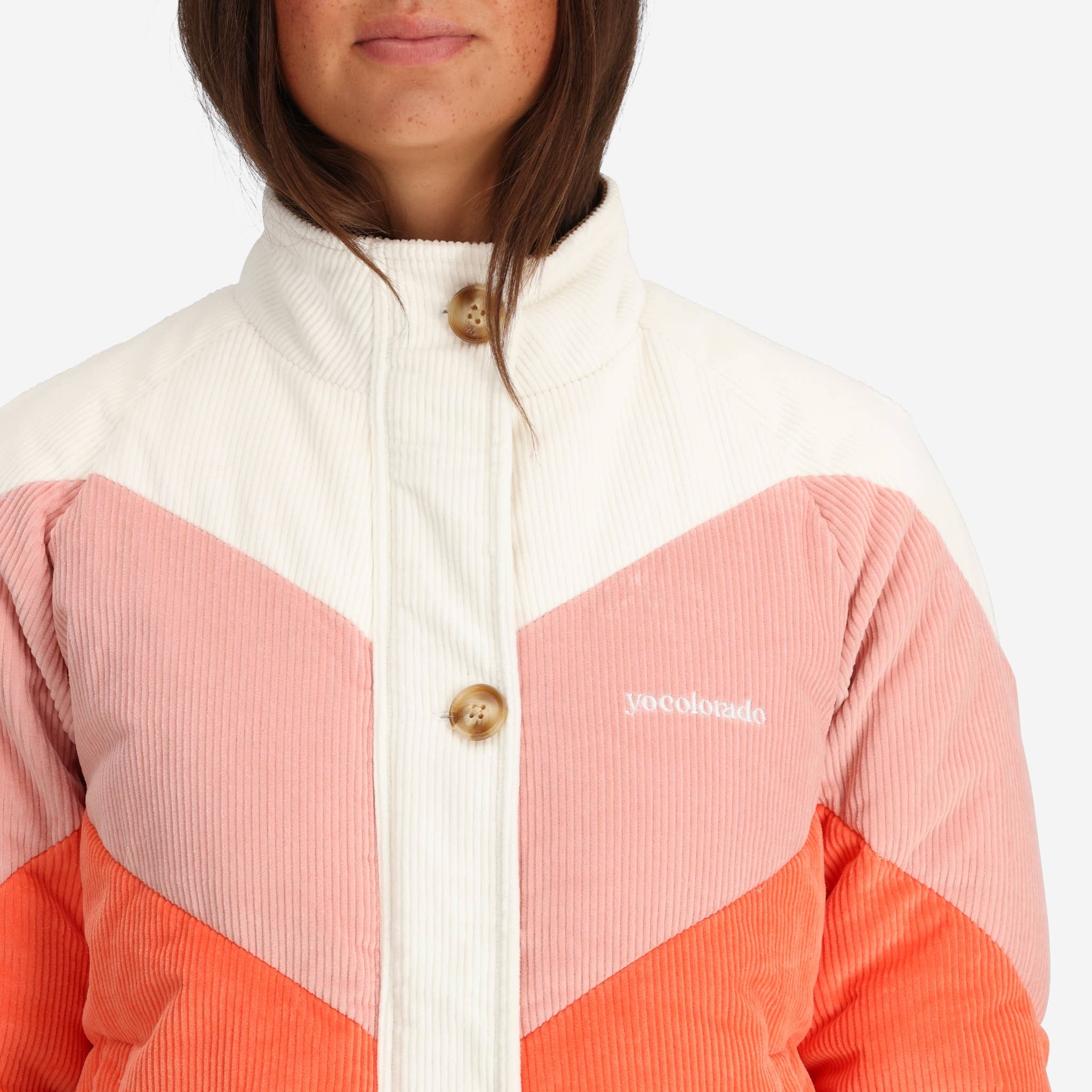 
  
  Farrah Corduroy Down jacket
  
