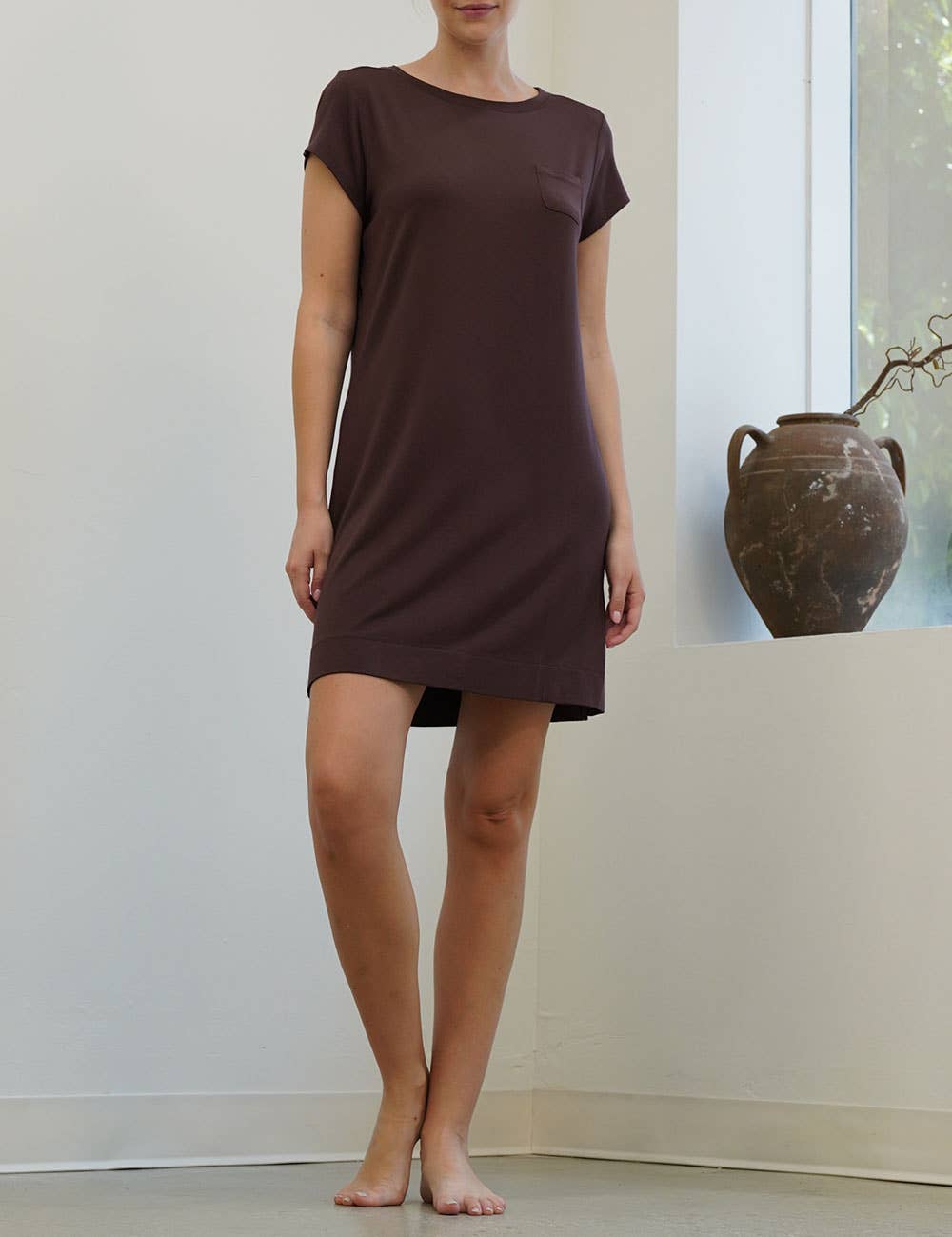 
  
  MODAL T-SHIRT DRESS
  
