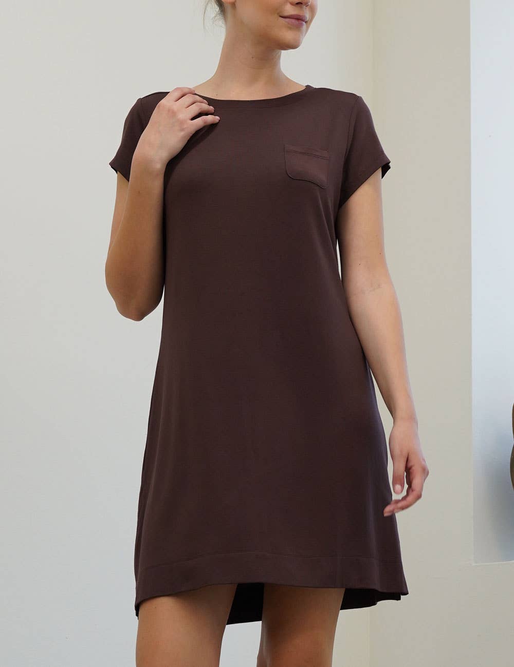 
  
  MODAL T-SHIRT DRESS
  
