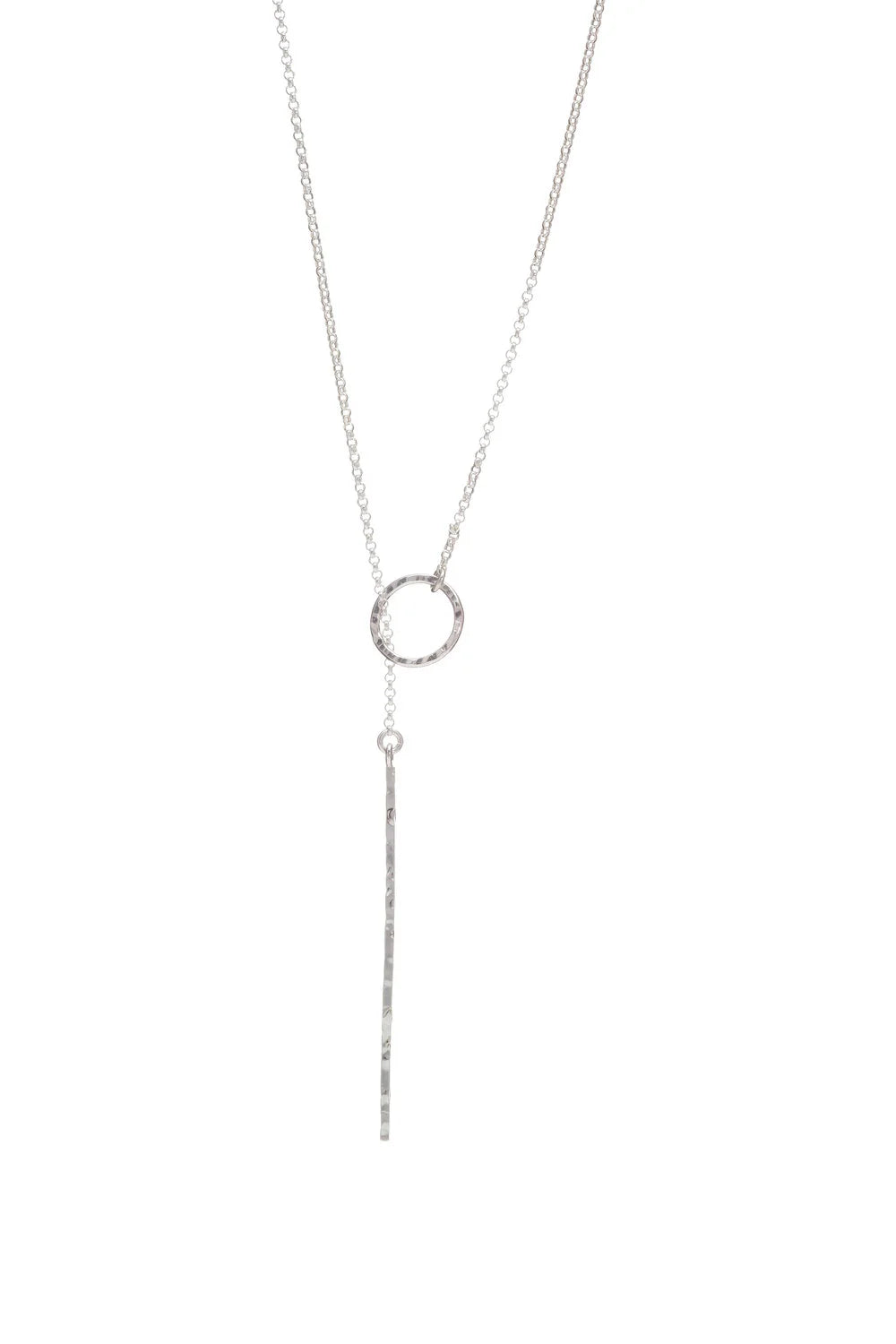 
  
  Stick Lariat Necklace
  
