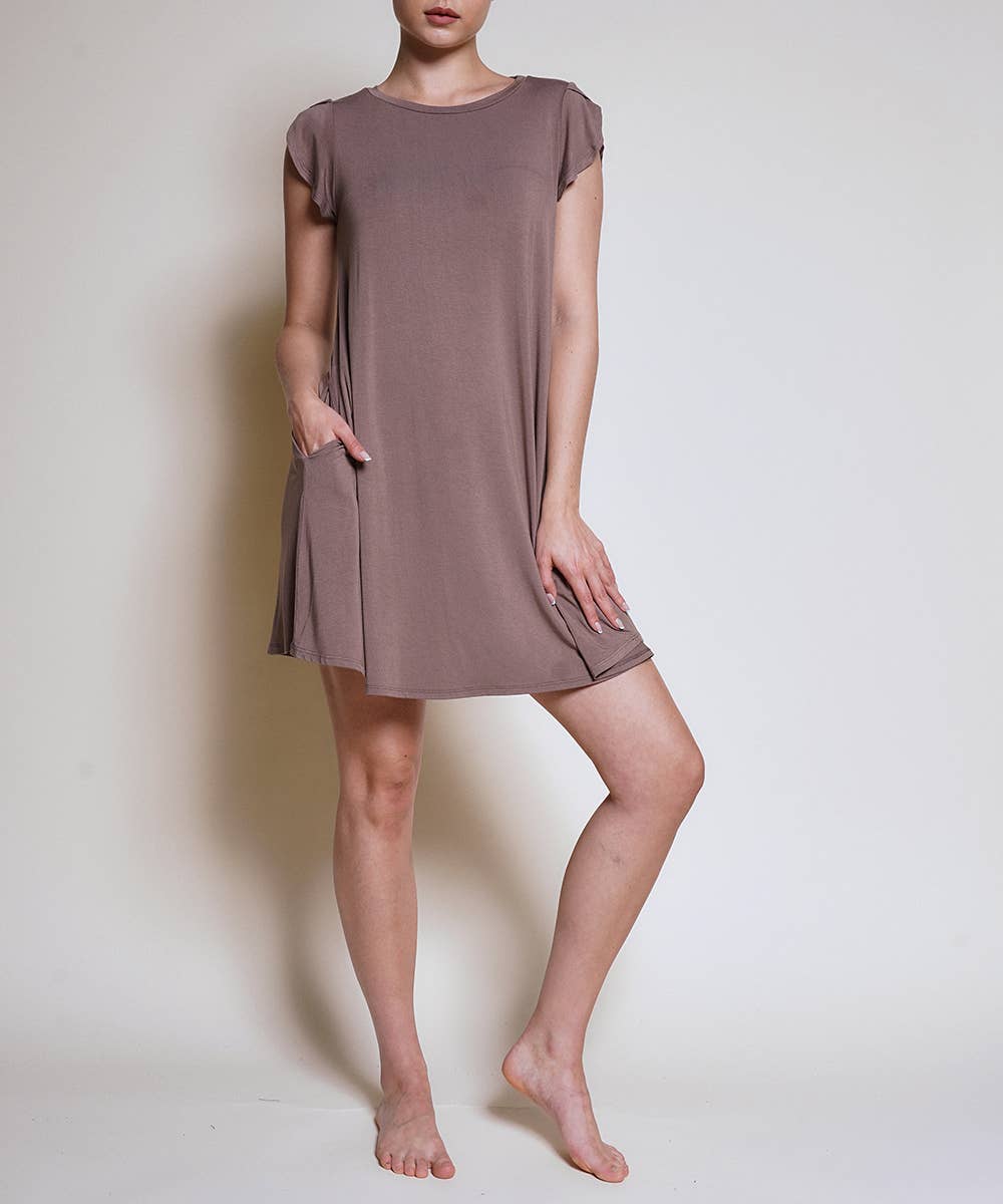 
  
  Tulip Sleeve Dress
  
